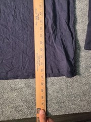Timberland Graphic T Shirt Mens Sz XL Blue 100% Cotton Long Sleeve Regular Fit