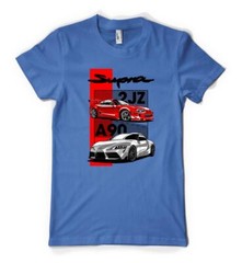 Japanese Supra Sportcar Classic Custom Car Personalised Unisex Adult T Shirt