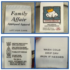 Family Affair Shirt Men’s Cotton Deluxe 2X Applique Farm Honey Birds Retro USA