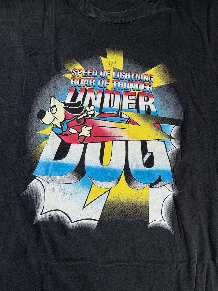 Vintage 90’s Hanna-Barbera Underdog Tour Champ Graphic T-Shirt Size XL