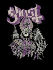 Ghost The Tall Man Papa V BlackT-Shirt – Eye Drop Select NEW & OFFICIAL Band Tee