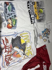 Vintage T Shirt Lot of 11 Tees Bundle Reseller USA Y2K 90s Mixed Lot Pop Culture