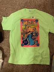 Fiesta San Antonio Texas Annual Festival Large T Shirt 2020 Neon Green New