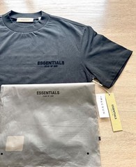 Essentials Fear of God S22 T-Shirt Light Oatmeal Size L