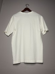 H&M Tupac Shakur Graphic Print Tee White Loose Fit Crew Neck Short Sleeve XS
