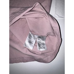 H&M T-Shirt Mens Medium Mauve Pink Regular Fit Short Sleeve Cotton Crew Neck