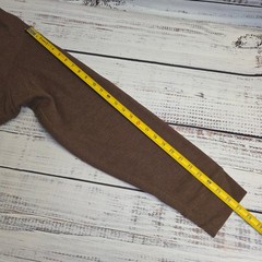 Duluth Trading Co Burly Thermal Henley Shirt Brown Sherpa Lined 2XL 73258 Mens