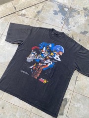 Rare Bootleg Gundam Wing Anime T Shirt XXL Nigata Club Rare Graphic Faded