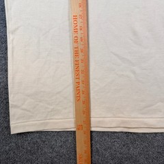 Bronson MFG Tubular T Shirt Mens XL Apricot Short Sleeve Heavyweight