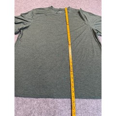 BCG Mens 2XL Heather Green Active Performance Short Sleeve Crewneck T-Shirt