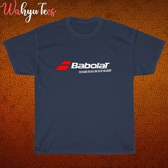 New Babolat Logo Black/Grey/Navy/White Size S-5XL Unisex T-Shirt