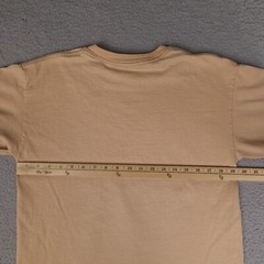 United States Marines T-Shirt Mens Medium Brown Tan Dept. Of The Navy Freedom