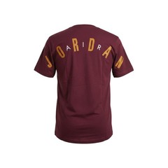 Nike Jordan Men’s (Cherrywood Red) Air Crew neck T-Shirt DM1462-680