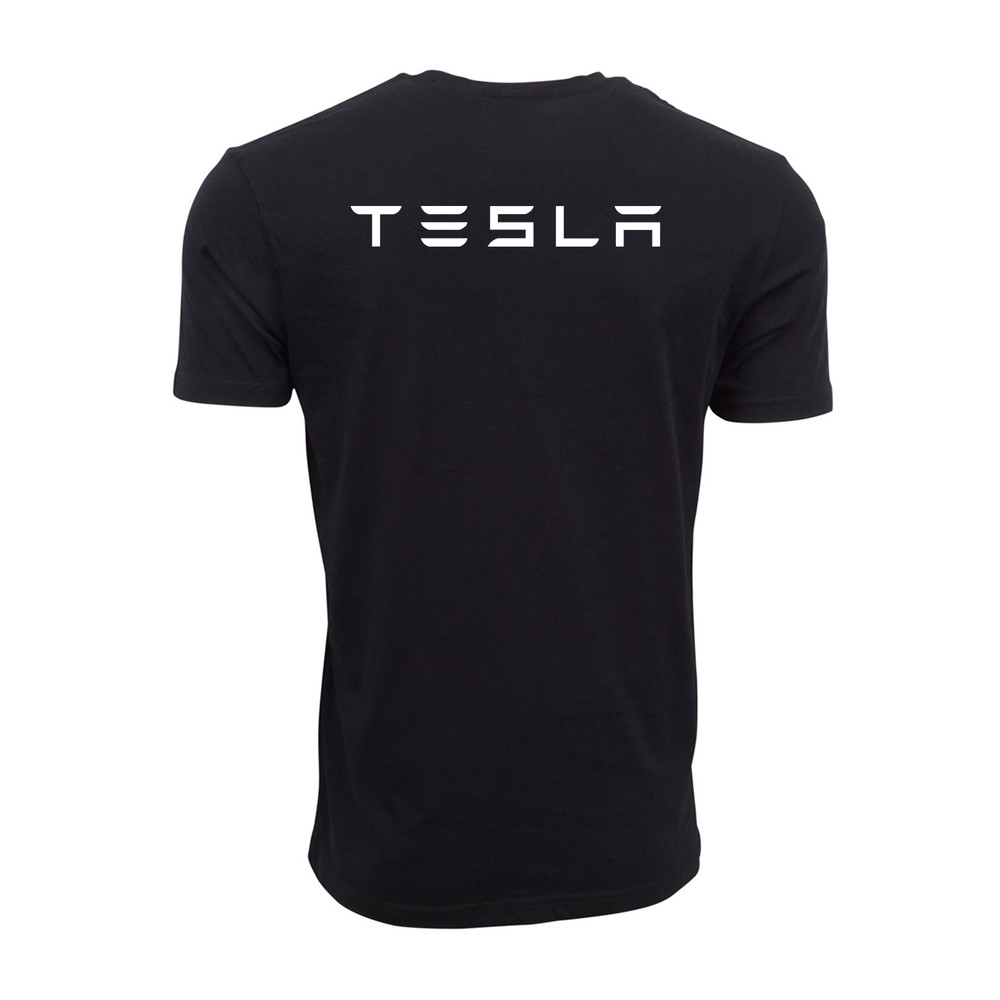 Tesla Logo Graphic T shirt