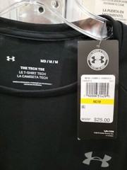 Under Armour Mens Athletic Training UA Tech 2.0 T-Shirt Short Sleeve Tee Size M