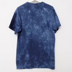 Vintage The Mountain Shirt Medium Blue Tie Dye Mountains Eagle Animals Nature