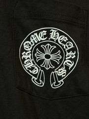 Chrome Hearts Miami Horse Shoe SS Pocket Tee Black Authentic Size 2XL