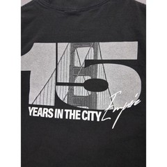 Empire T Shirt 15 Years In The City Graphic Size M Black Golden Gate Bridge SF