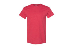 Bulk Lot Gildan Men Heavy Cotton Plain Short Sleeves T-Shirt 5000 (Pack Of 5)
