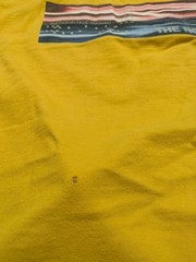 Vintage The North Face Yellow Aurora Borealis Shirt Medium