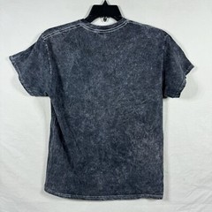 Notorious Big Biggie Smalls Graphic Print T Shirt Men Size M Acid Wash Rap Tee
