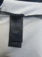 Kenneth Cole Active T Shirt Large Blue Camo Crew Neck Tech SS Tee NWT $49