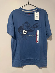 Mens Champion Tshirt Blue Size XS