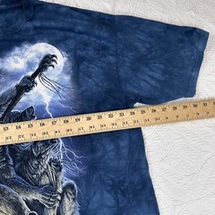 The Mountain Wolf Pack T-Shirt Large Lightning Calling The Storm Nature Tee 2XL