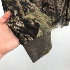 Mossy Oak by Staghorn Mens Tshirt Size Large Camo Long Sleeve Crewneck Hunting