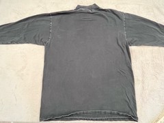 Harley-Davidson Black Turtle Neck Vintage Y2K Motorcycle Biker Long Sleeve M
