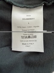 Christian Dior CD47 Paris Graphic Tee Made In Italy Size Large