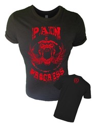 Iron Gods Pain & Progress Workout T-Shirt Gym Pump Cover Bodybuilding Gym Shirt