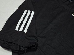 Adidas Club 3-Stripes Men’s Club Tennis T-Shirt Black-White HS3262 Regular Fit