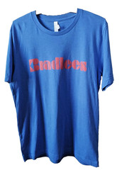Bradlees T-Shirt Retro 1980s Size L Blue NEW VTG Look Old School Tee Unisex