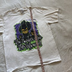 VTG Taco Bell The Borders Alive Halloween Cactus Skeleton T Shirt Mens Large 90s