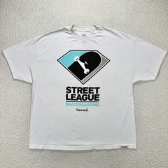 Diamond Supply Co T-Shirt Men’s 3XL White Skateboarding USA Streetwear Urban Y2K
