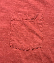Mutual Weave Men’s 3XLT Crew Neck Orange Pocket T-Shirt Short Sleeve Pre-owned