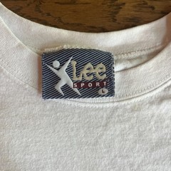 Lee Sport T-shirt Jeans On A Clothesline