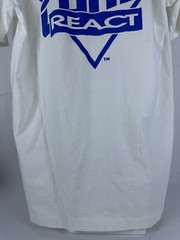 Vintage 1980’s Chuck Taylor Converse React Alaska Basketball Tourney Shirt Large
