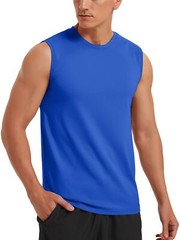 Men’s Sleeveless Muscle Shirts Gym Workout Bodybuilding Quick Dry Casual Vest T