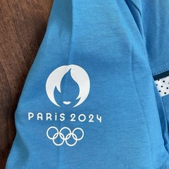 NEW 2024 Paris Summer Olympics Official Merchandise T-Shirt Size Large Blue