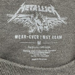 Metallica Hardwired to Self Destruct 2017 World Tour Tee Size Medium Black