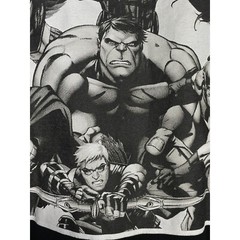 Marvel Comics 1963 Avengers Assemble Heroes Black Longsleeve T-Shirt Men’s SMALL