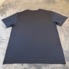 Everlast Everdri Mens Large Navy Blue Performance Athletic T-Shirt Regular Fit