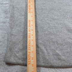 J.Crew Men XS Grey Thermal Shirt Contrast Navy Crew Neck Ringer Oarsman Waffle
