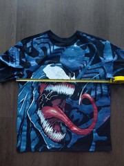 Marvel Comics Venom / Front All Over Print Graphic T-Shirt Adult Size Medium