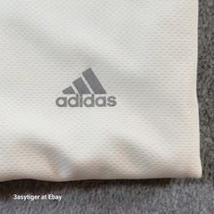 Adidas Essentials Clima365 Climalite Cool Tech Athletic Top White Black Men’s M