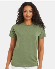 Hanes 5170 5XL EcoSmart Crewneck Short Sleeve Tee Pit to Pit 31″ Heather Green