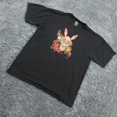 Bad Ass Coffee Shirt Mens XL Black Naples Florida Sugar Skull