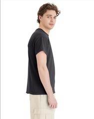 Hanes 5170 5XL EcoSmart Crewneck Short Sleeve Tee PtP 31″ Charcoal Heather